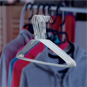 Silver Plain Hangers 13G, Box Of 500