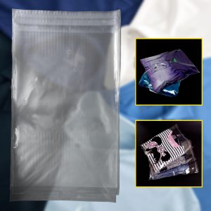 Shirt Bags 11' x 18' Clear Polypropylene Self Seal Packed 1000