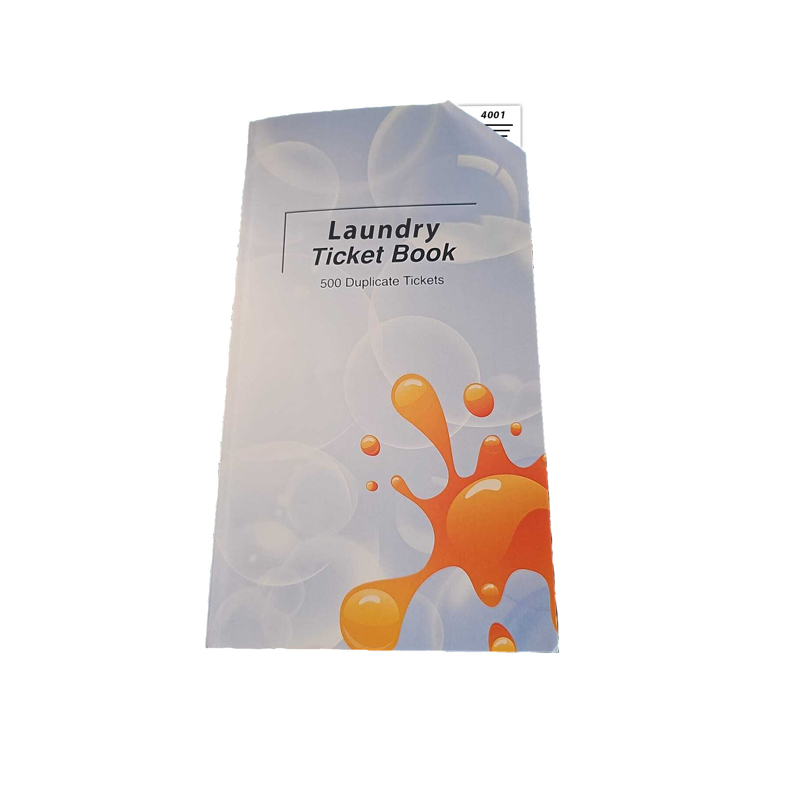 Laundry Ticket (Service Wash) Book: 500 Duplicate Tickets, All Colour, 1 Book - Image 6