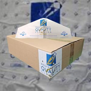 Garment Shoulder Cover Blue & Gold Color Printed 1000 Per Box