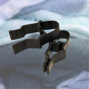 Skirt Clips Hajo Plastic Black - 1000 In A Box