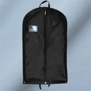Zip Suit Bags Black / Navy 24′ x 40′ Non-Woven, 12 Per Box