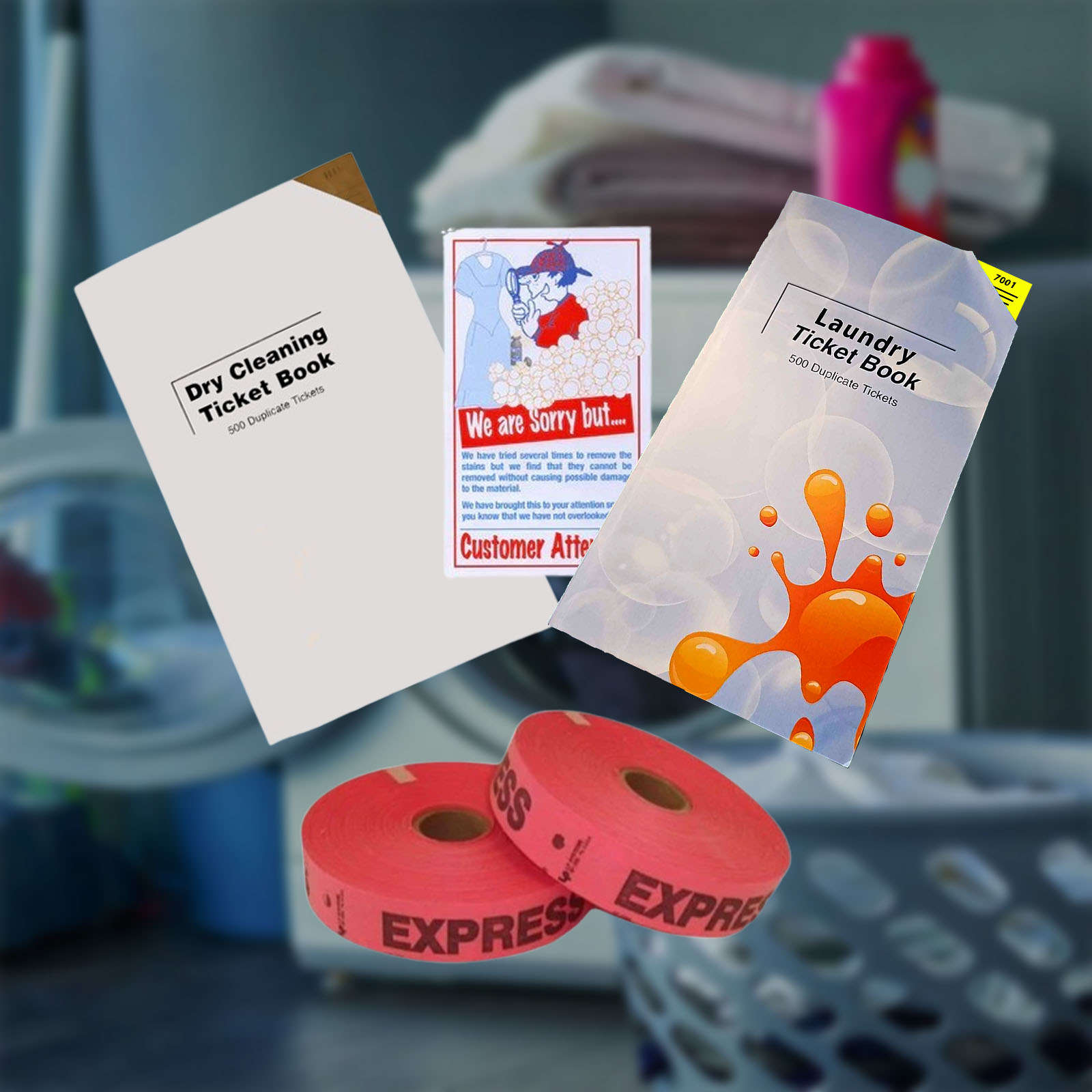 Ticket Books & Essentials