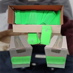 7up Shirt Green Tags / 1000 Shirt Marking