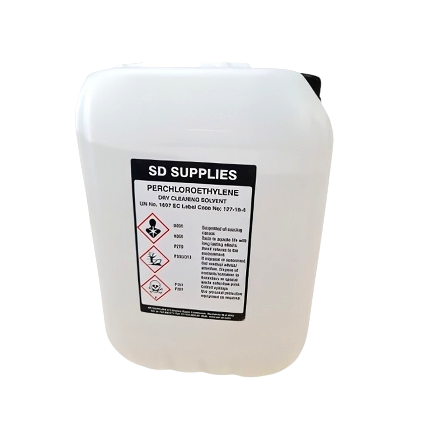 Perchloroethylene Dry Cleaning Machine Solvent/Chemical (10 Liter jerry can) - Image 2